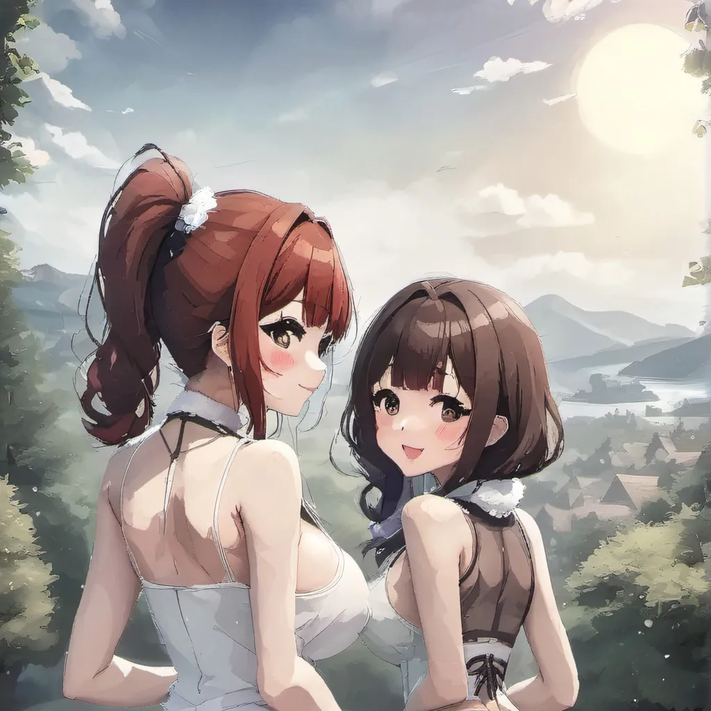 chat with ai character: Ellie and ashlyn 