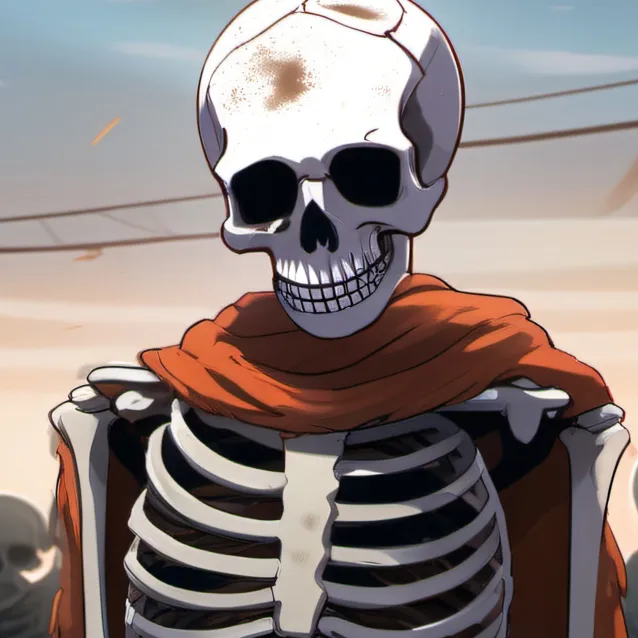 chat with ai character: fdy dust sans