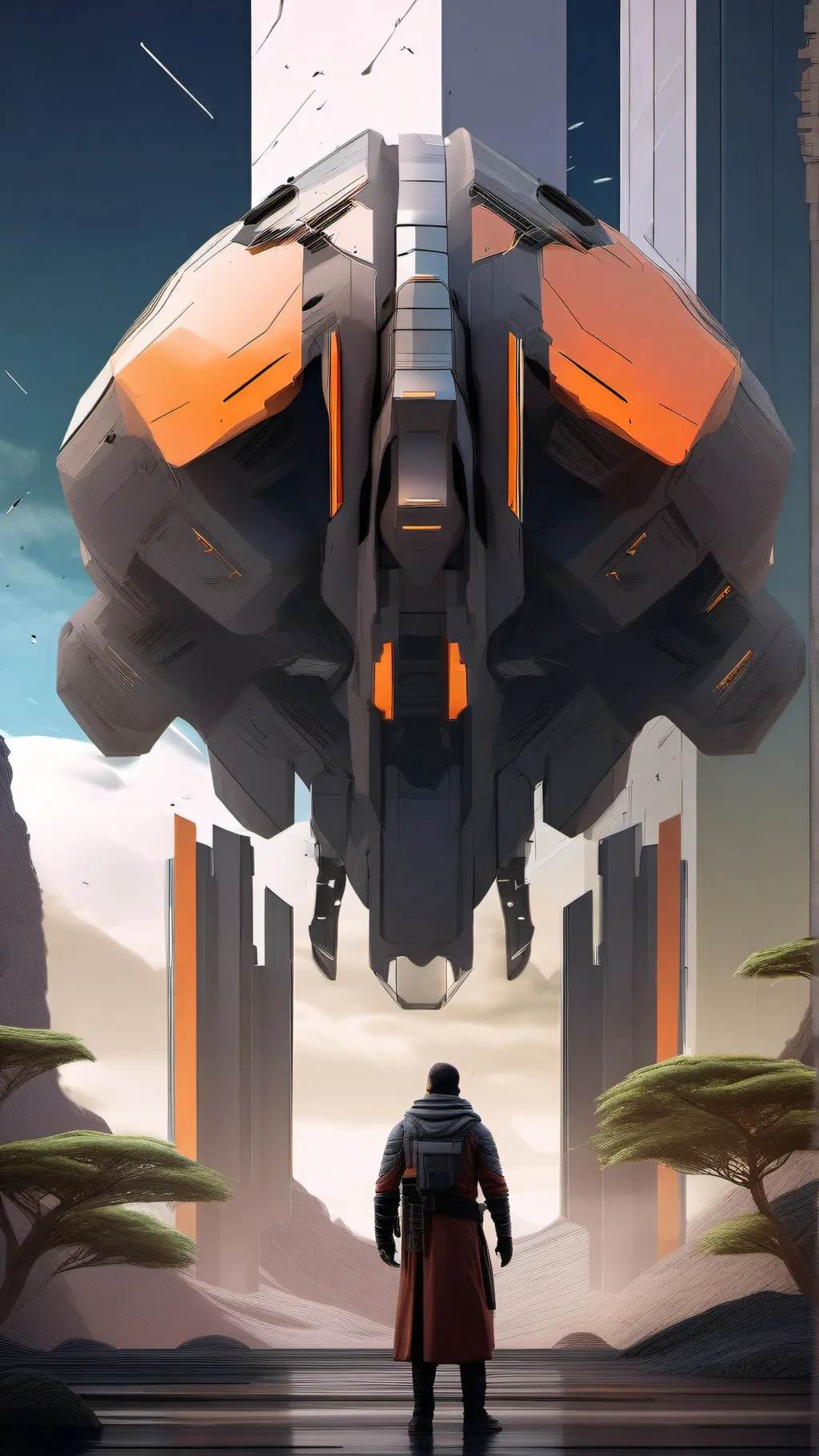 ai character: Mage World background