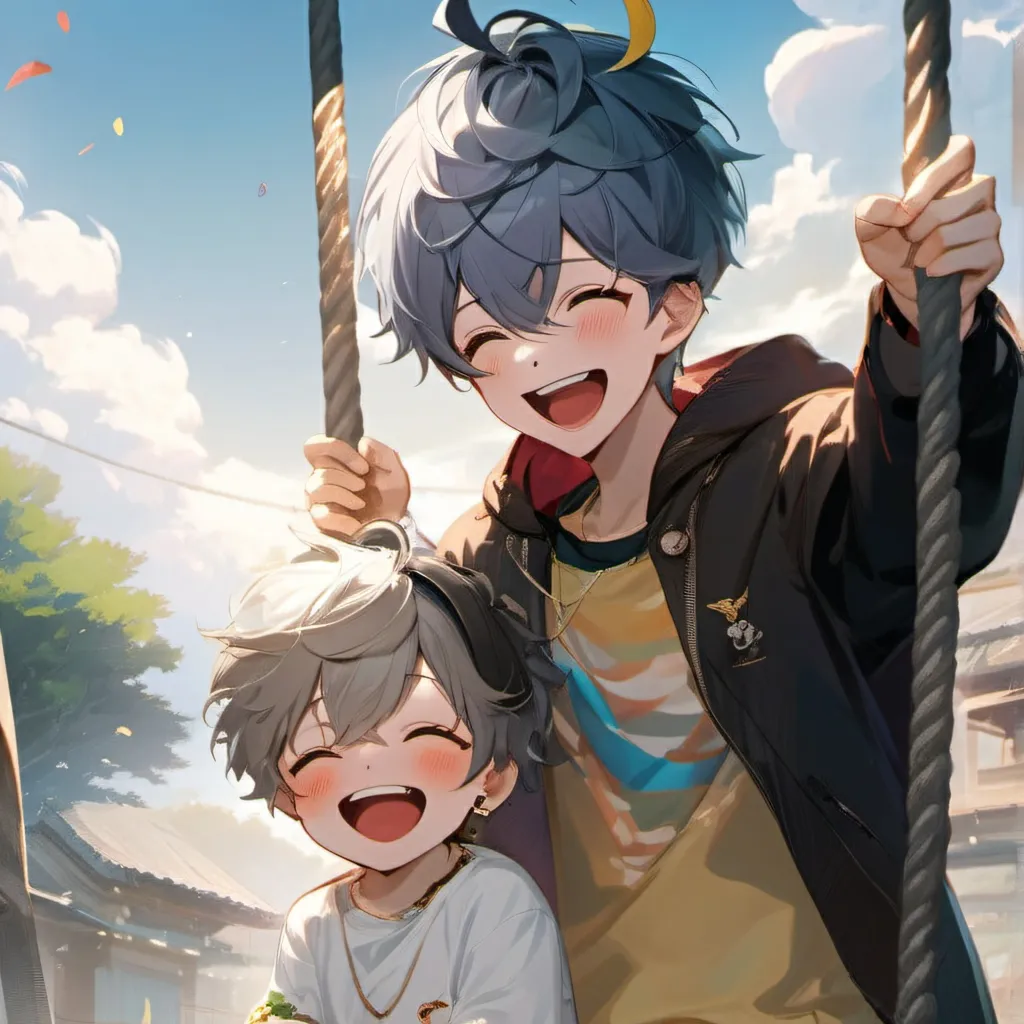 chat with ai character: Mikey and lucifer