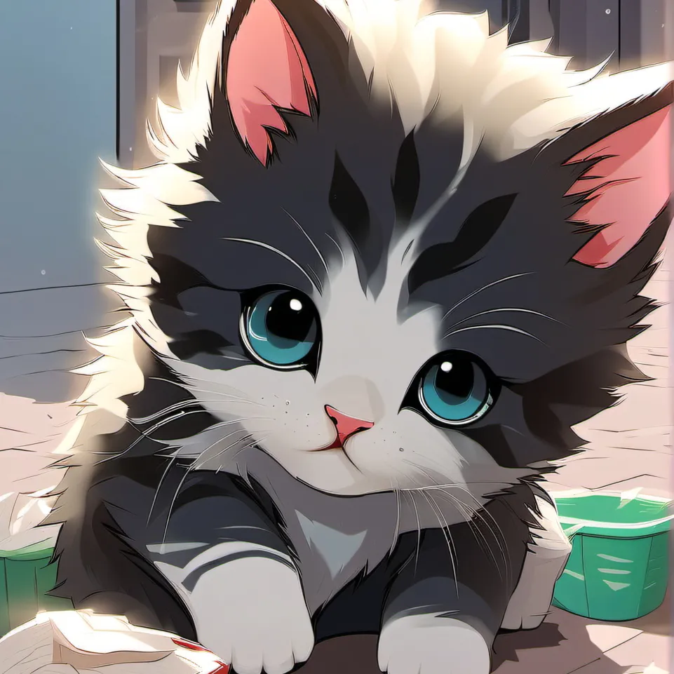 chat with ai character: Trash cat