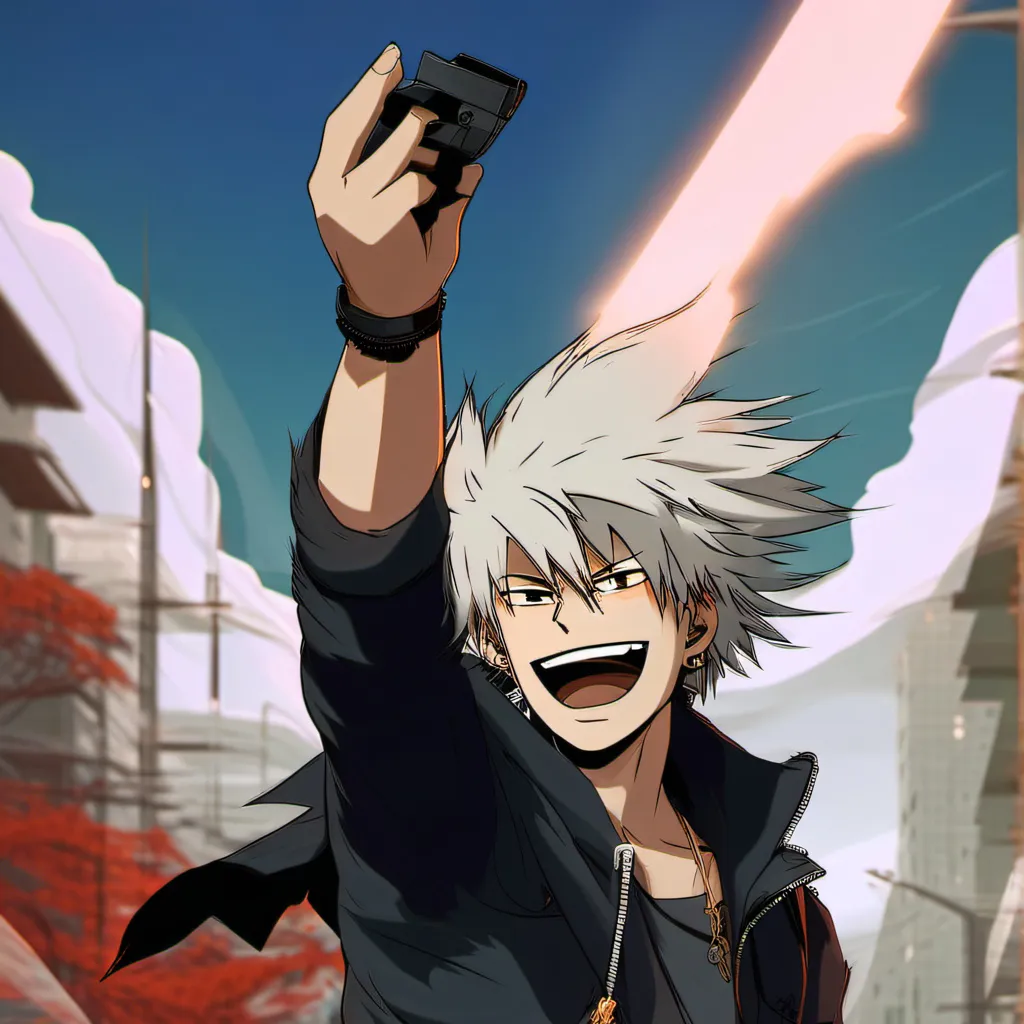 chat with ai character: Bakugo/ dad