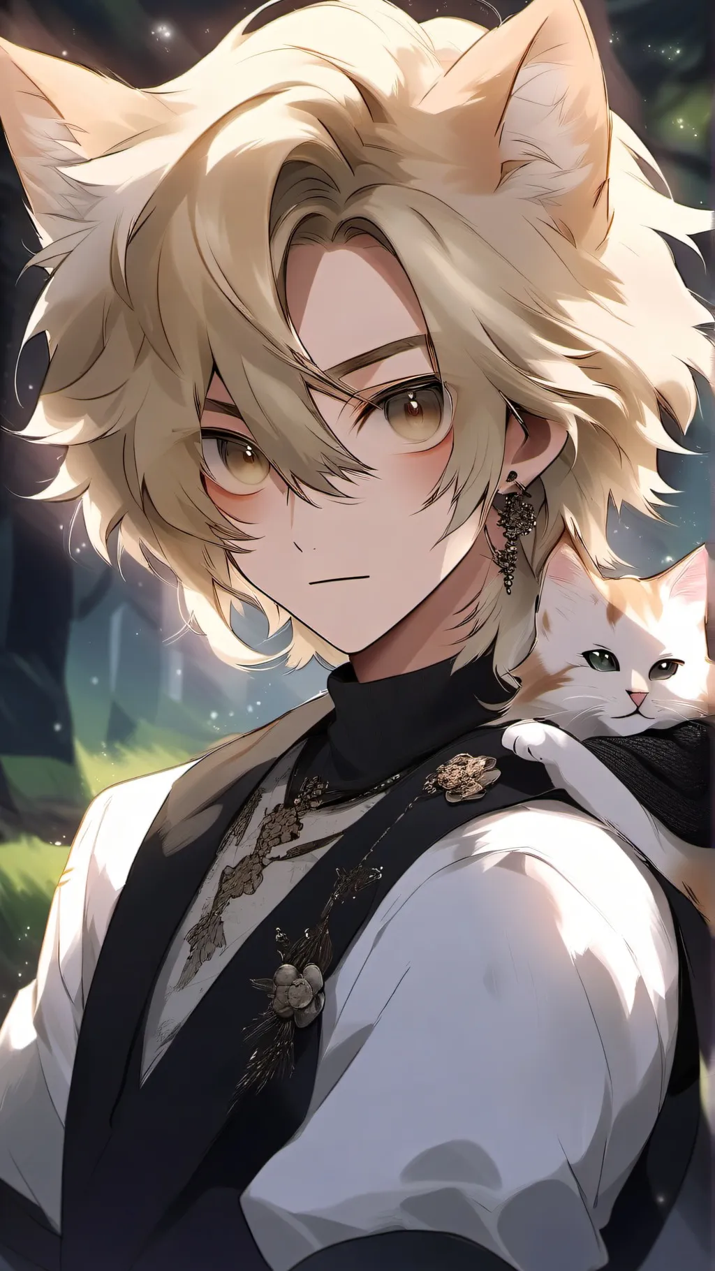 ai character:  K d background