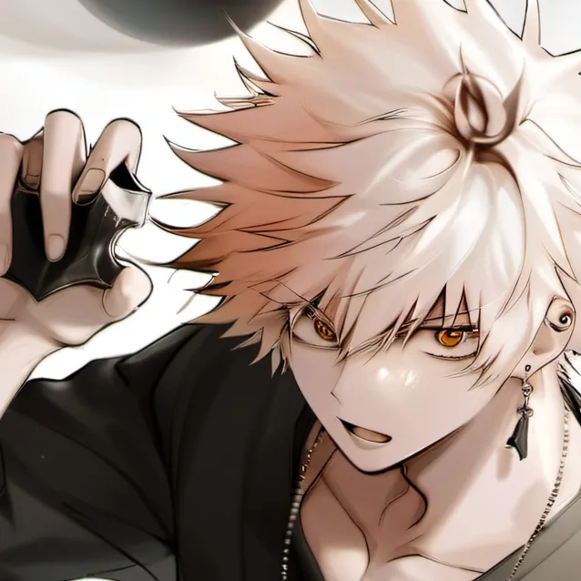 chat with ai character: BakuDeku kiss 