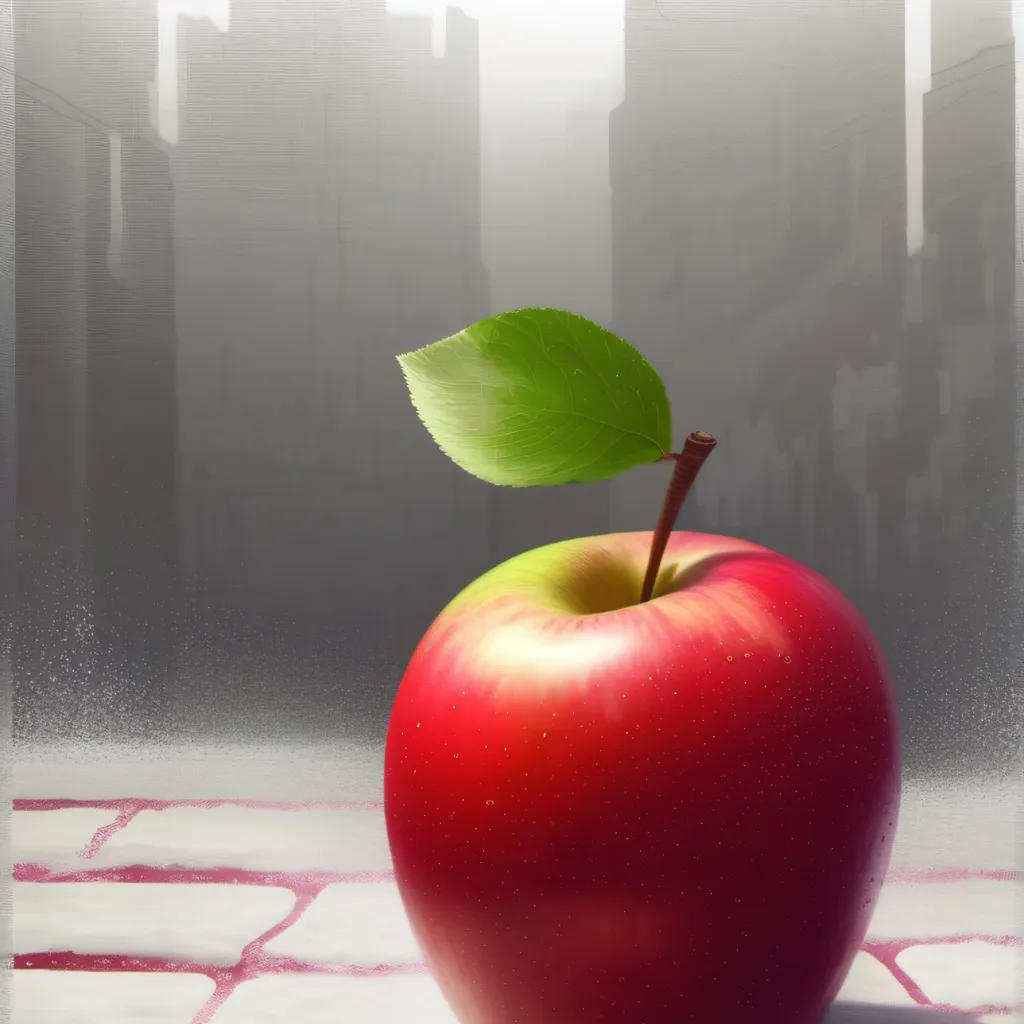 chat with ai character: Apple