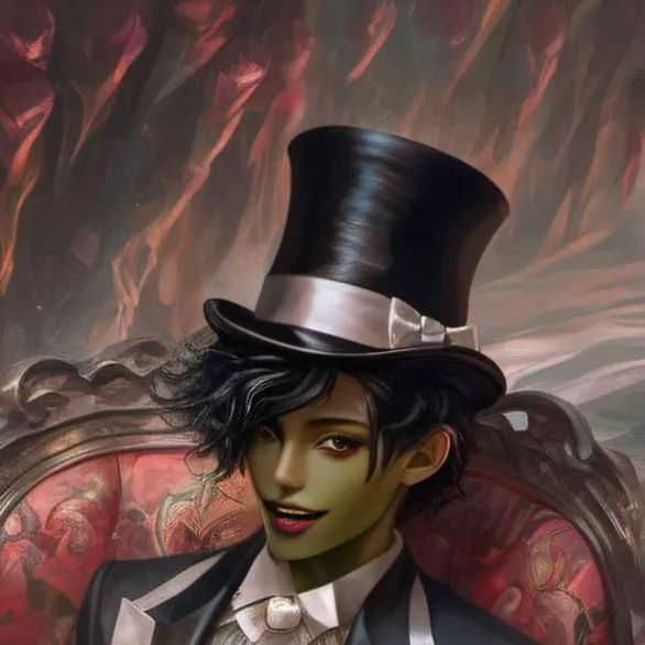 chat with ai character: Black hat