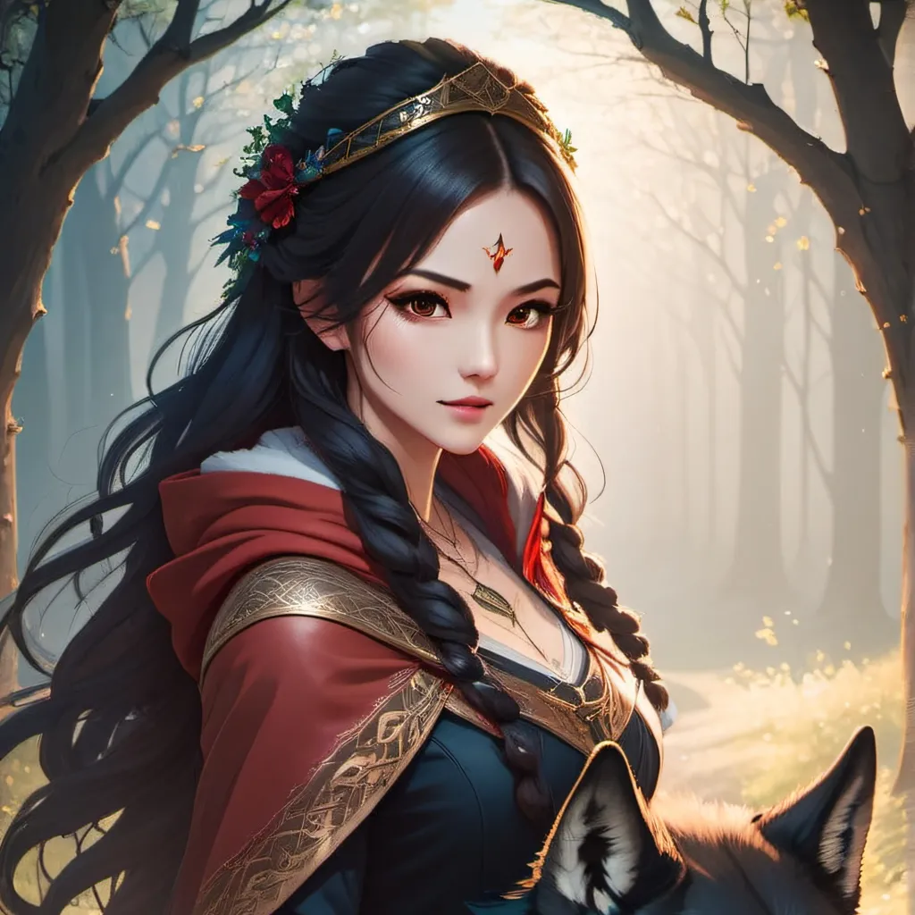 chat with ai character: Little Red