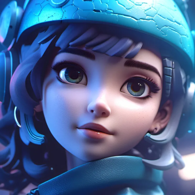 chat with ai character: Robot girl