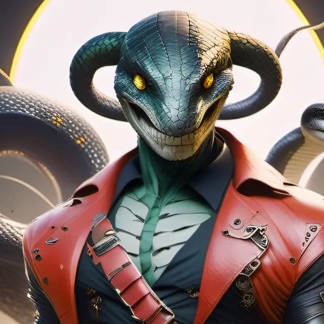 chat with ai character: Snakey 