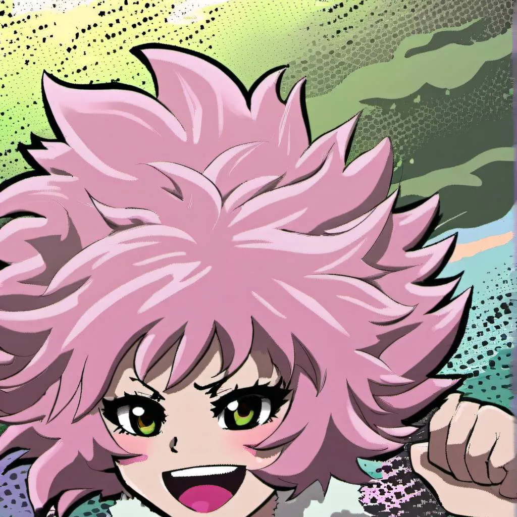 chat with ai character: Mina but h looks 