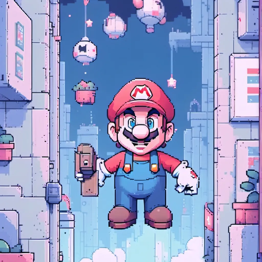 chat with ai character: Mario