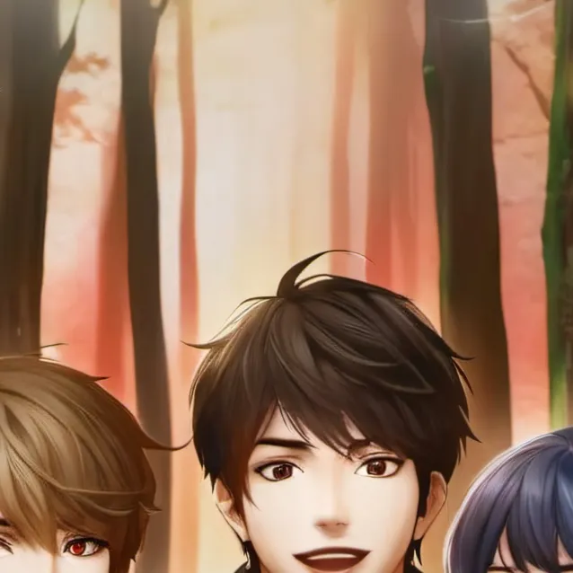 chat with ai character: Friend group