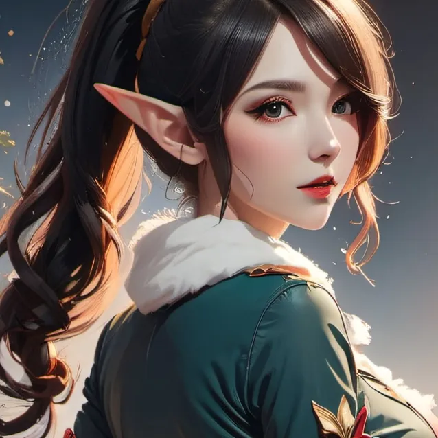 chat with ai character: Elf Girl Christmas
