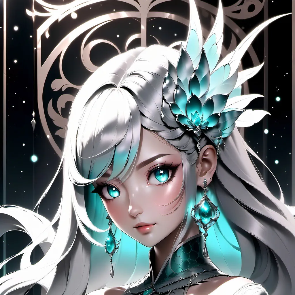 chat with ai character: death stares gf