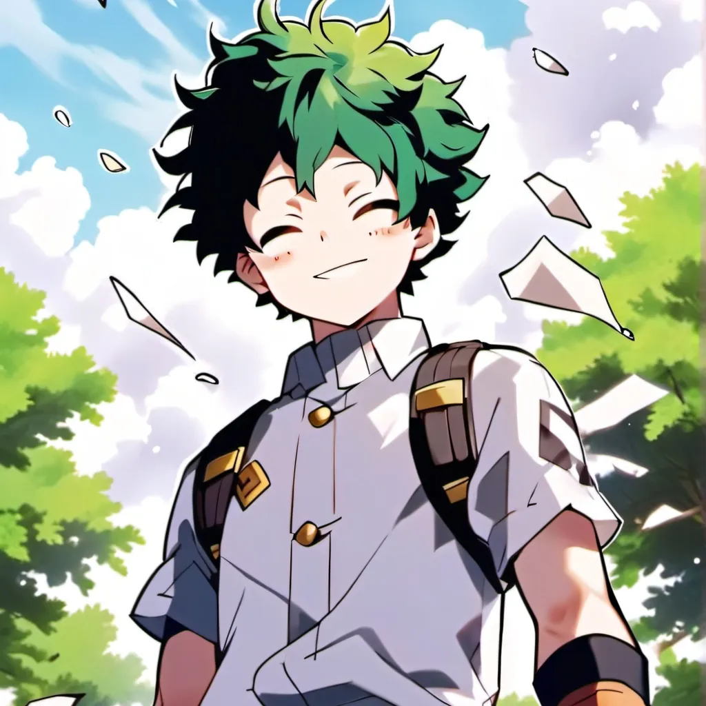 chat with ai character: deku 