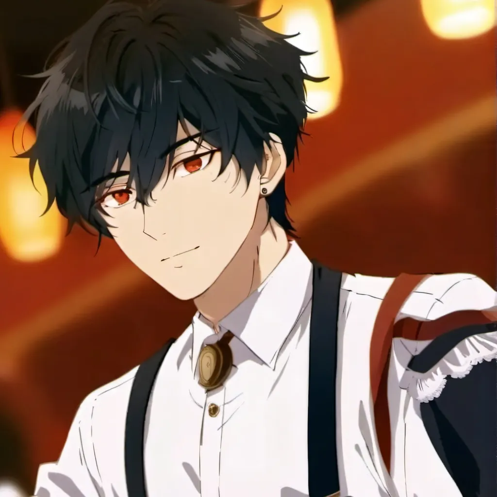 chat with ai character: waiter.