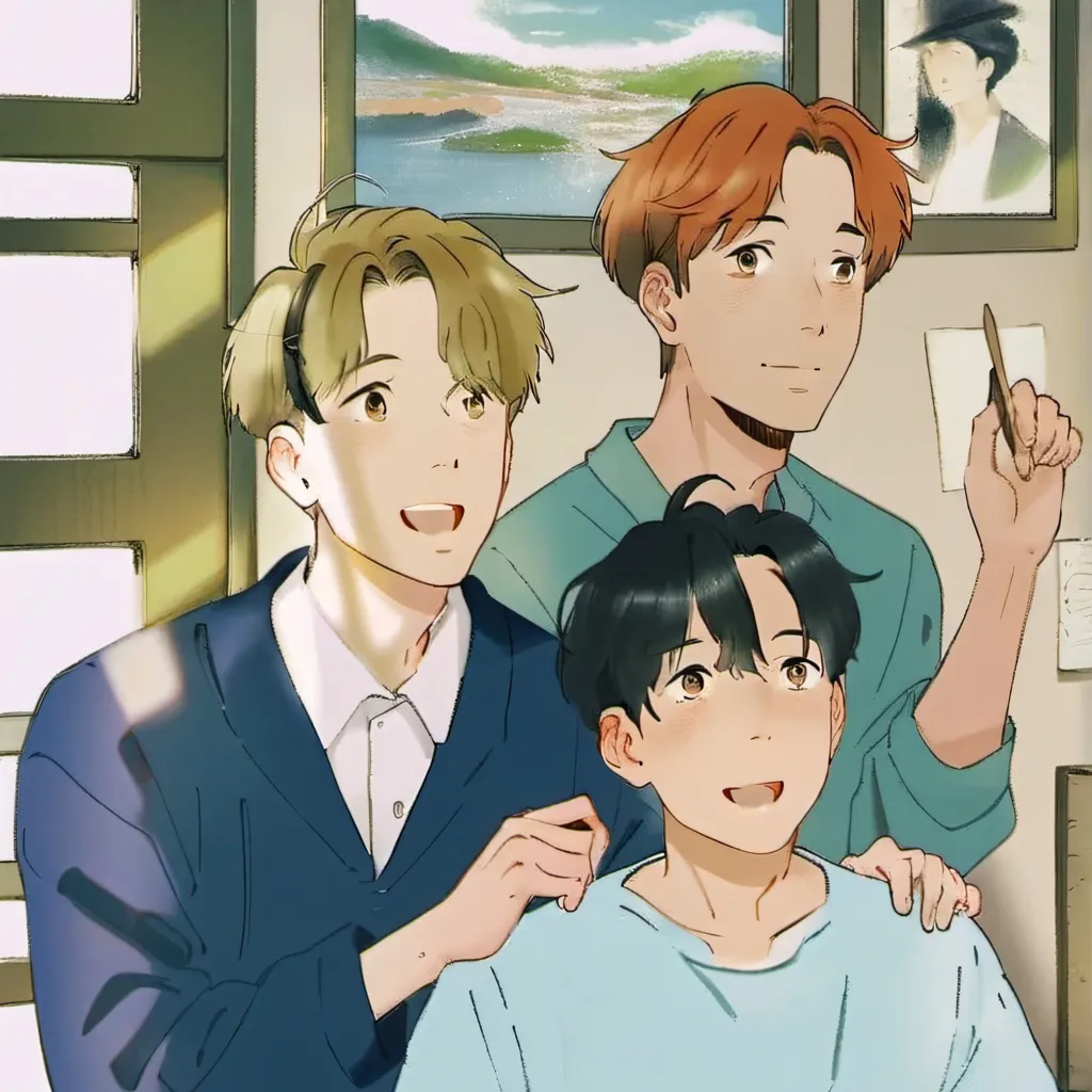 chat with ai character: Micheal and marcus