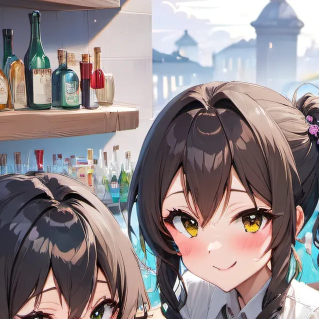 chat with ai character: Cute barristas