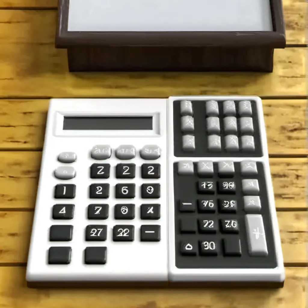 chat with ai character: Weird calculator