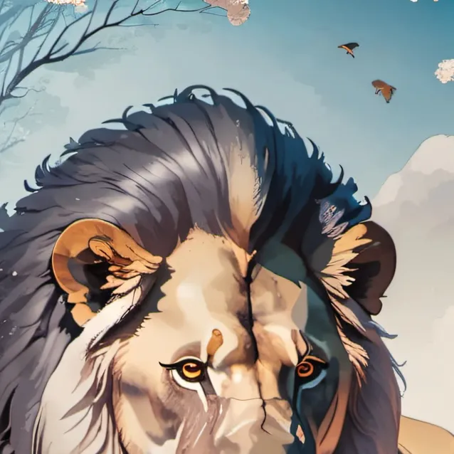 chat with ai character: Male Lion