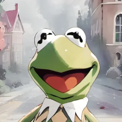 chat with ai character: kermit