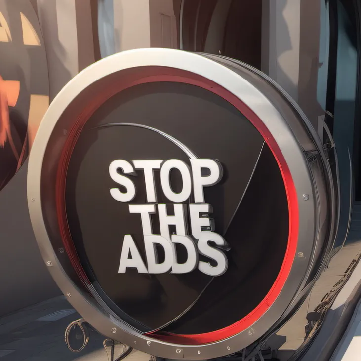 chat with ai character: stop the ads