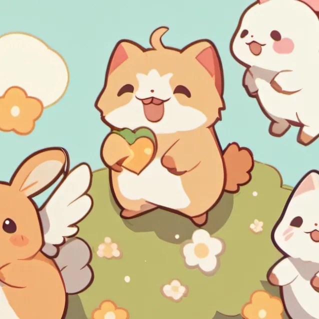 chat with ai character: smiling critters 