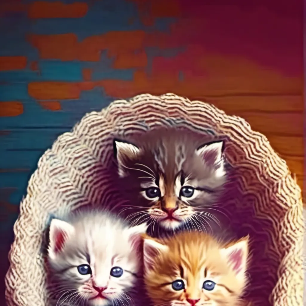 chat with ai character: Newborn kittens 