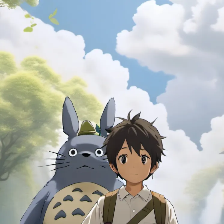 chat with ai character: Totoro 