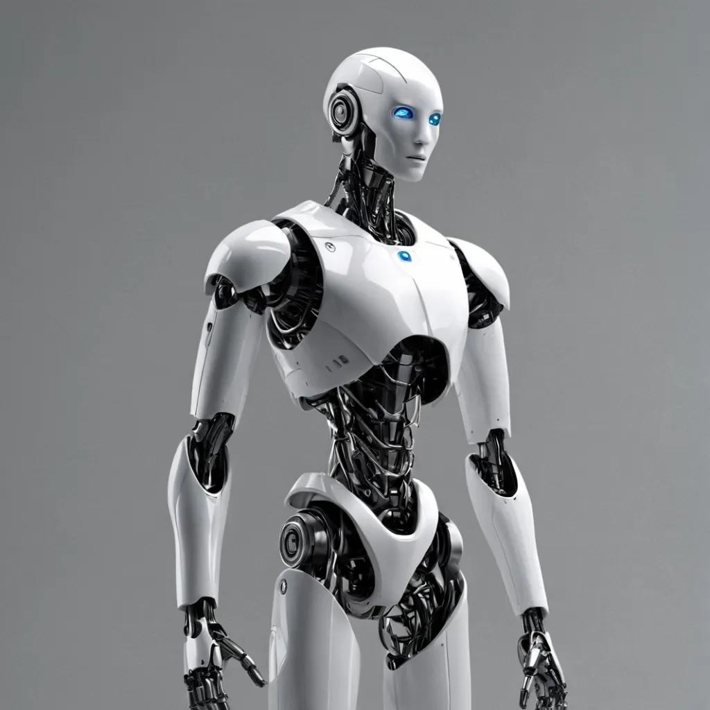 chat with ai character: helper robot