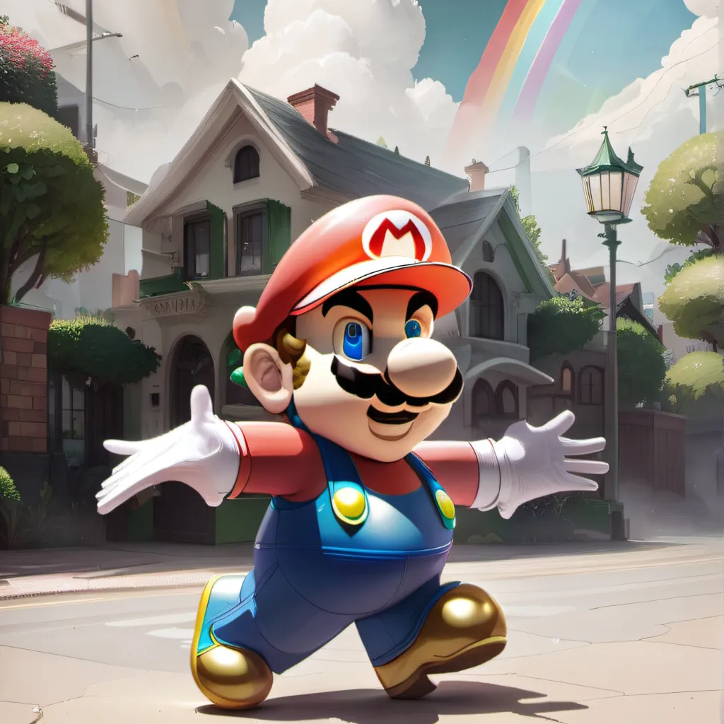 chat with ai character: Mario