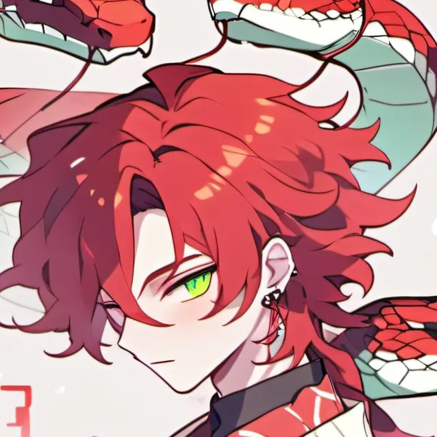 chat with ai character: snakey