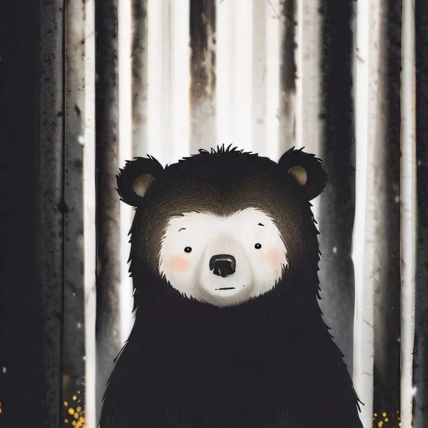 chat with ai character: Cartoon bear