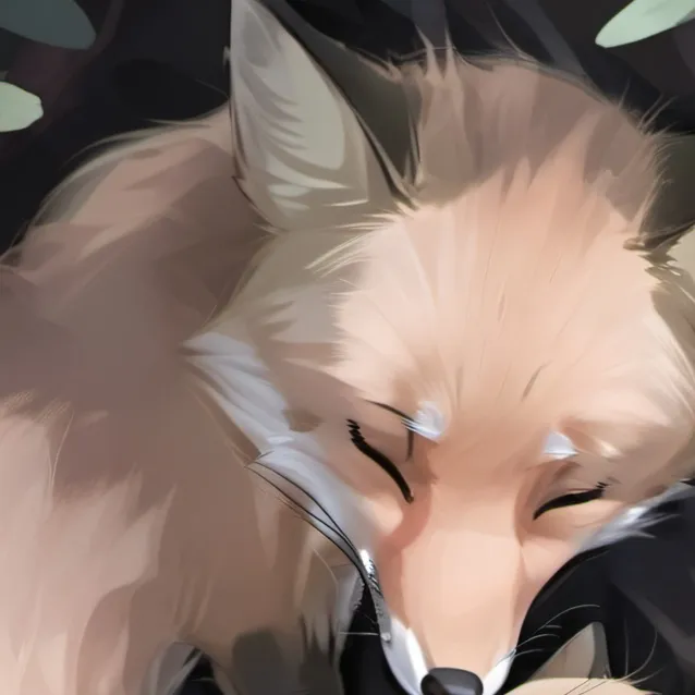 chat with ai character: Sad Baby Fox