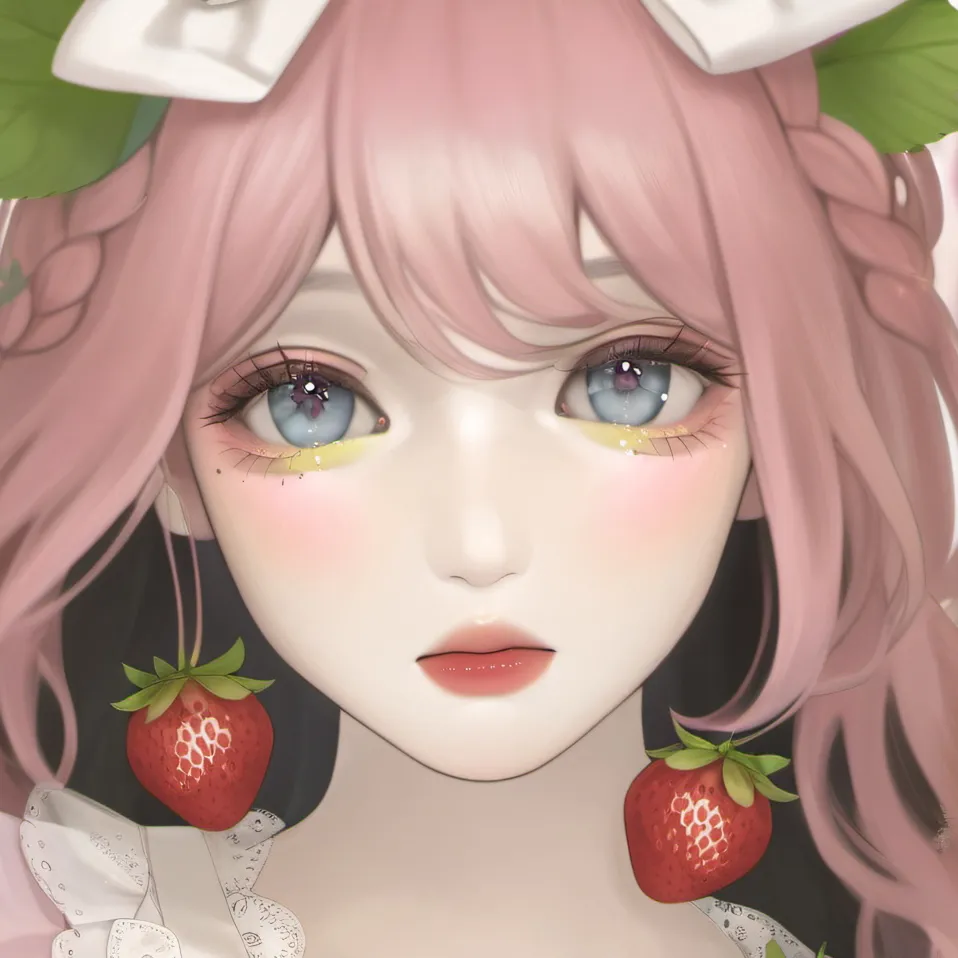 chat with ai character: Strawberry girl