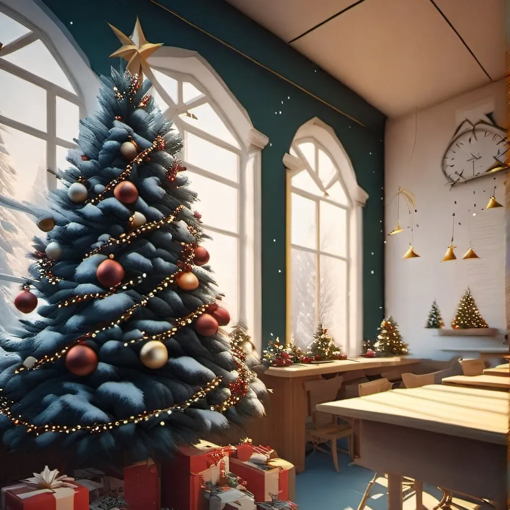 chat with ai character: Christmas for mha!