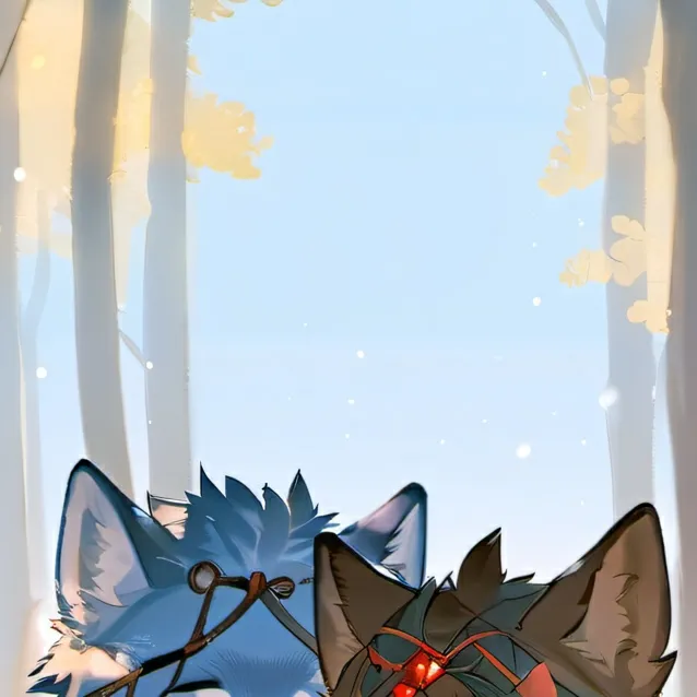 chat with ai character: Snowy and burny