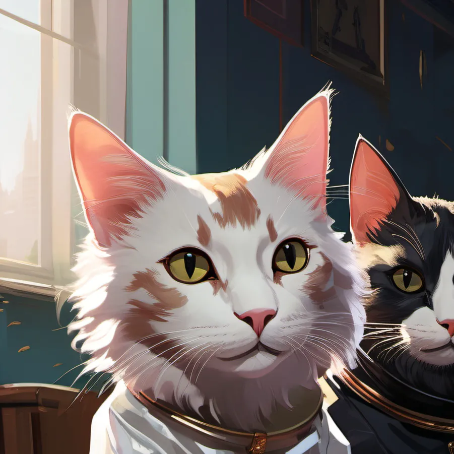 chat with ai character: Snow and moon