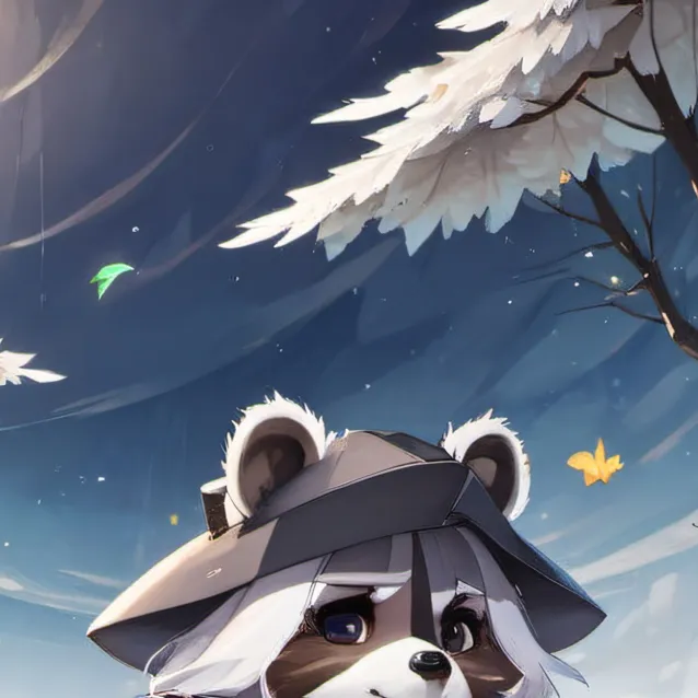 chat with ai character: racoon girl🦝