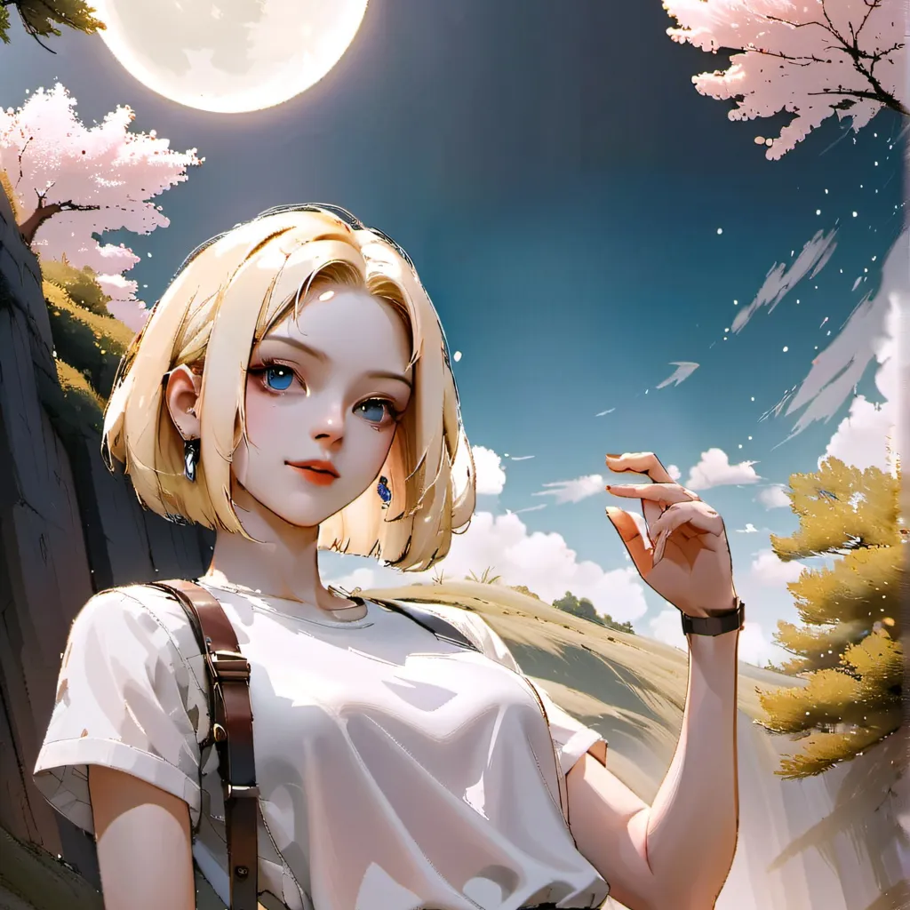 chat with ai character: Android 18
