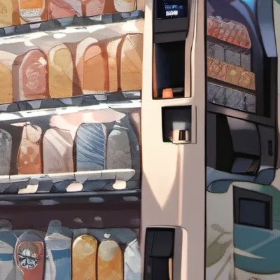 chat with ai character: Vending machine