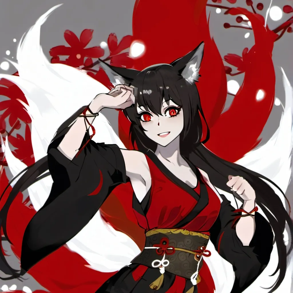chat with ai character: Kitsune