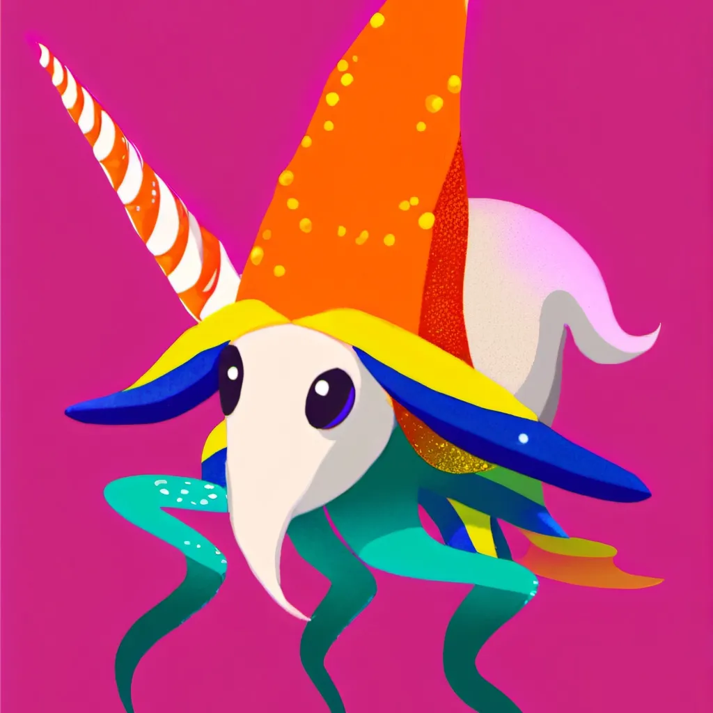 chat with ai character: Unicorn squid 