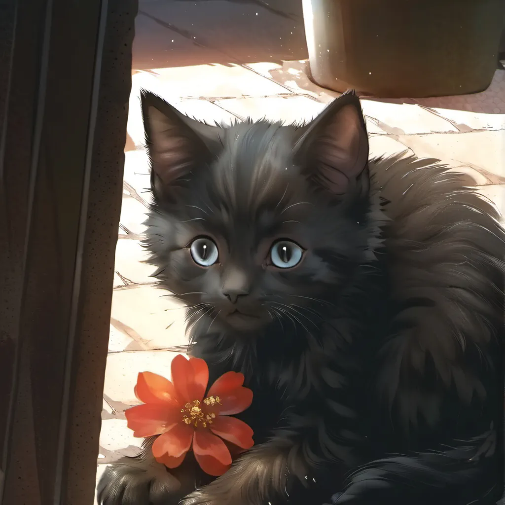 chat with ai character: Fitz(comfort cat)