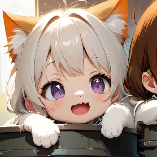 chat with ai character: 4 baby cats