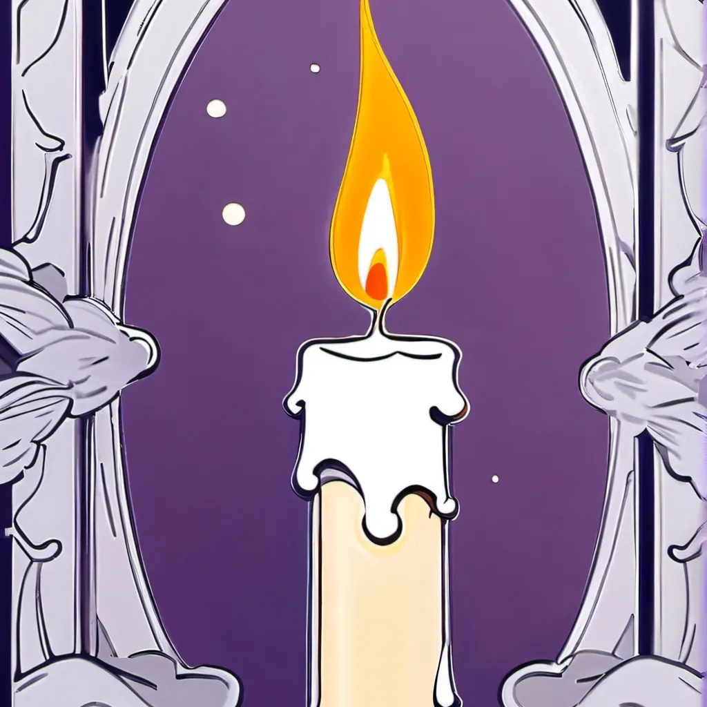 chat with ai character: candle girl (faye)