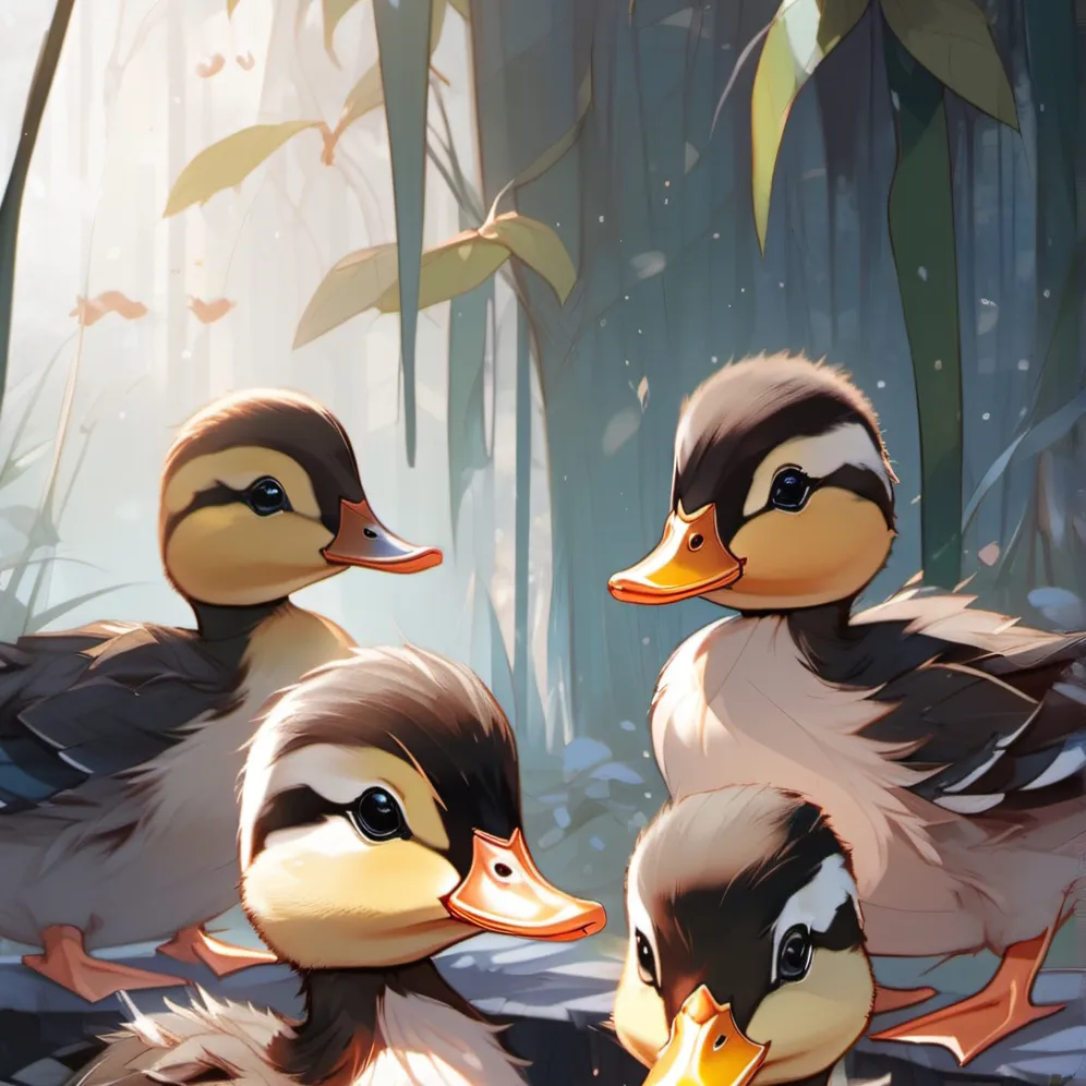 chat with ai character: Ducklings