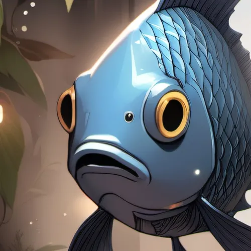 chat with ai character: The oracle fish