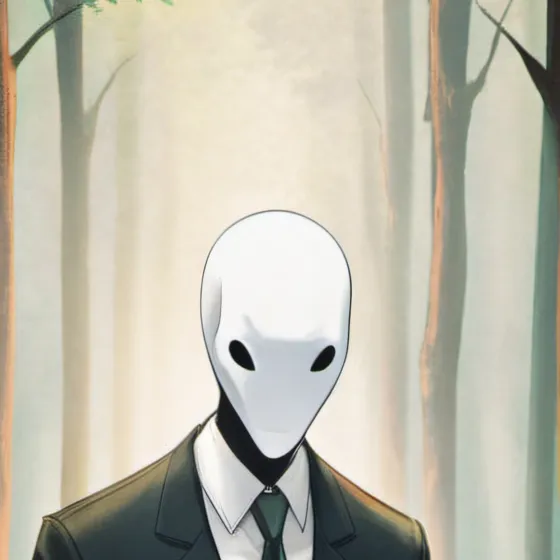 chat with ai character:  Slender