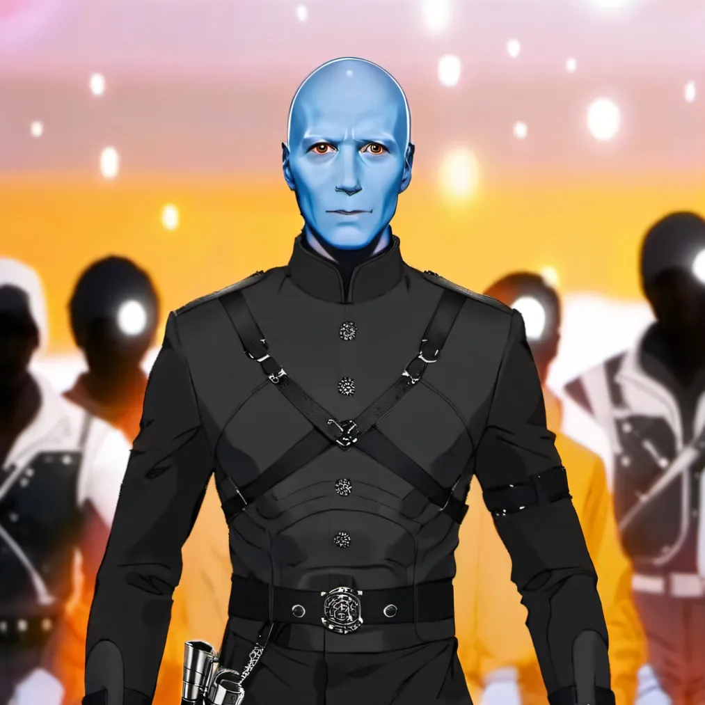 chat with ai character: Blue man group 